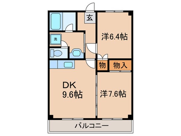 コモドＥＮＯＫＩの物件間取画像